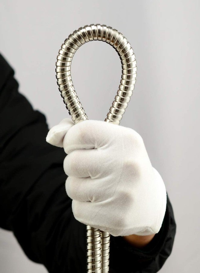 Purelux Shower Hose, 60 Inches Universal Handheld Showerhead Hose Made of Stainless Steel, Polished Chrome Finish - Image 4